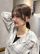 モク(mok)&nbsp;【小顔効果】結んでもかわいい顔まわりでアレンジが楽しくなる♪