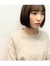 汗にも湿気にも負けない前髪へ　前髪髪質改善ストレート＋前髪カット　￥7,062