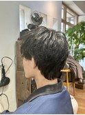 ナチュラルマッシュウルフ/シャドウパーマ/辻堂メンズヘア