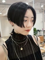 ローマージングウマエ(ROAMER jingumae)&nbsp;レイヤーショートカットボブレイヤーボブグレージュ髪質改善2
