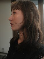 イルフレール(ill frere)&nbsp;顔まわりレイヤー　オリーブ　透明感　ベージュ　梅田　中津