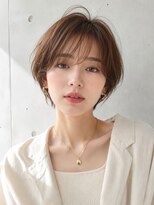 ノア 三宮店(NOA)&nbsp;【NOA】大人ショート×丸みショートボブ｜ニュアンスショート