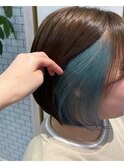 イヤリングカラー/ターコイズブルー