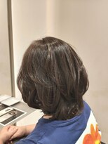 アンベリールフルー(EMBELLIR fleur)&nbsp;AVEDAカラーで大人の透明感のあるツヤ髪スタイル