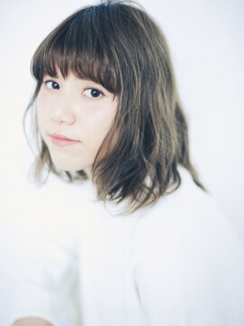 フローレント(florent) ラフなカジュアルボブディパーマヘア１