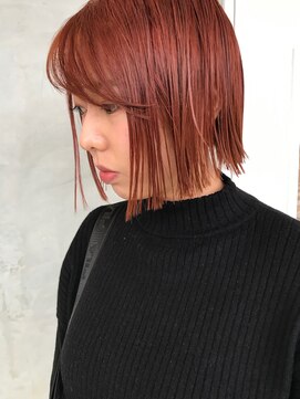 ナイーブヘアデザイン(NAiVE HAIR DESIGN) ビビッドレッド BOB