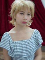 ヘアー＆メイク ルナルナ 明和店　HAIR＆MAKE LUNA LUNA ハイトーンくびれショート