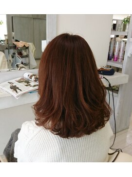 エス ハート オブ ヘアー 名東店(Heart of HAIR) ふんわりミディアムスタイル