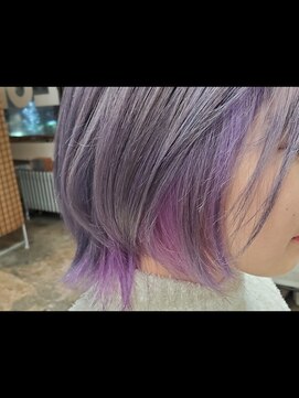 ゼットサロン(Z SALON) アッシュバイオレットとバイオレッット