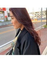 ロッソ ヘアデザイン(ROSSO hair design) グラデーション × ダークチェリー