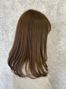 シュガービー(SUGAR-B) 【SUGAR-B】大人ベージュワンカールミディ