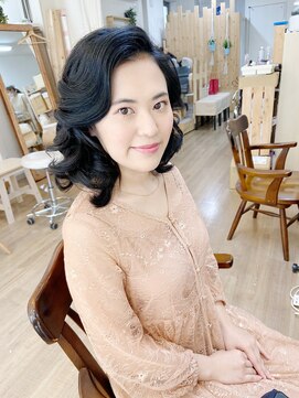 ロカット サロン(Roquat Salon) ブライダルヘアセットメイクアップ　【ヘアセット/立川/立川南】