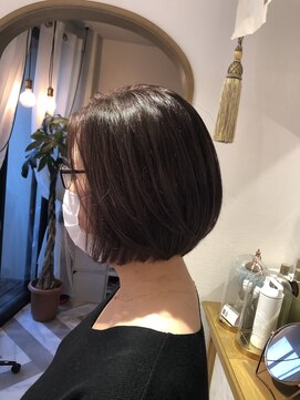 ロンドアベニール 北千住(Lond avenir) 大人美人横顔シルエットボブ