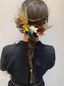 美容室 アイディー i-dee 成人式ヘア