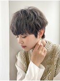 アースカラー/くびれヘア/デザインカラー/似合わせカット[渋谷駅