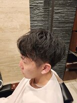 プレミアムバーバー 目黒店(PREMIUM BARBER produce by HIRO GINZA)&nbsp;井上○弥風 パーマ