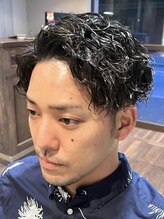 《*ビジネスシーンでも◎*》ビジネスマンにも人気のある、爽やかなメンズパーマスタイル(清澄白河/メンズ)