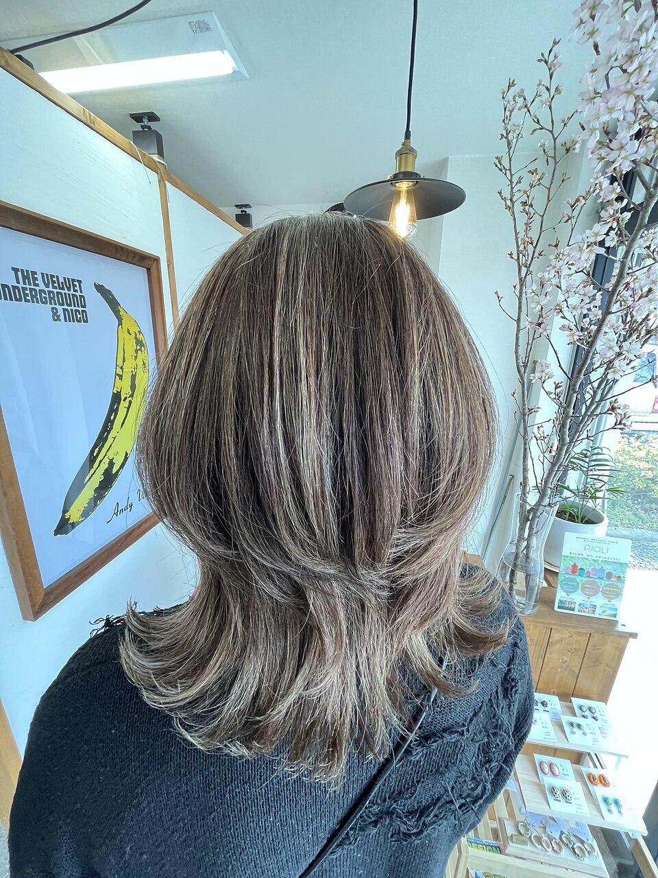 《タクマ限定》カット＋白髪ぼかしハイライトカラー　\15400→\13000