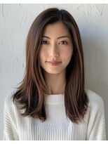 ルシードスタイル アウラ 松戸市五香(LUCIDO STYLE Aura)&nbsp;ロングスタイル【松戸・五香・白髪染め・カラー・髪質改善】