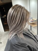 ラフ 難波店(LAFF) #黒髪#ボブルフ#ネビージュ#小顔#ワンレン