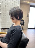 白髪ぼかし×大人美人ショート