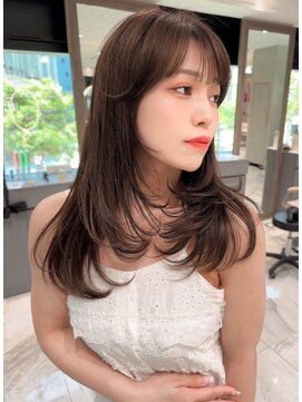 ロンド ロビン 栄(Lond robin) 【Lond robin】木屋元一 前髪/顔まわり/2way/韓国/レイヤー C