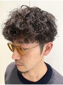 ツイストスパイラル/パーマ/ツーブロック/刈り上げ/スパイラル