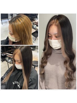 ネクスト 池袋(NEXT) フェイスフレーミング/ハイトーン/ベージュ