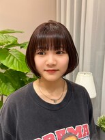 ルカ リノア(Luca lino:a)&nbsp;ショートボブ＋レッドブラウンカラー