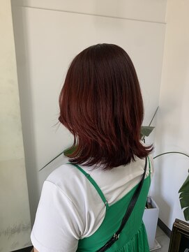 アマネク(AMANEQ by THISCOVER.) レイヤー×red color.