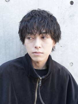 バイフィフス 原宿/表参道(by fifth) マッシュウルフ波巻きパーマサーフカールシャドウパーマ