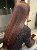 ブリーチなしダブルカラーモカグレージュ