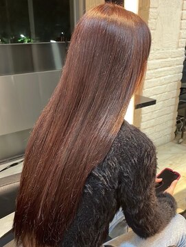 インク サカエ(inq sakae) ブリーチなしダブルカラーモカグレージュ