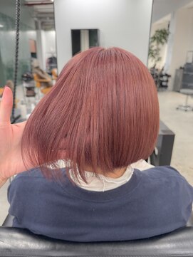 ソピ バイ インビテーション(sopi by invitation) ブリーチ 透明感カラー ピンクベージュ ピンク！