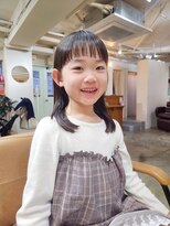 スーハ 恵比寿(SUUHA) キッズカット/ぱっつん前髪女の子カット/キッズヘア/子連れ歓迎