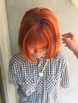 トナリ(tonari)&nbsp;ブリーチ１回◎オレンジカラー