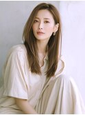 ☆ホワイトグレージュミニウルフデジタルパーマチェリーブラウン