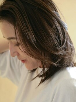 ソーリ(SORI)の写真/選び抜かれたSALONだけが取り扱える96％植物由来100ヴィーガンのAVEDAカラー＊艶やかな仕上がりに-＊