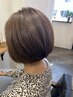 【☆人気no.1☆】カット+白髪染め＋髪質改善TR+マイクロバブル￥13000→￥11000