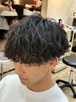 ボンドストーリールミエール(Bond Story lumiere)&nbsp;名古屋/メンズカット/メンズパーマ/波巻きスパイラル/眉毛