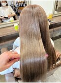 ハイトーンベージュカラー
