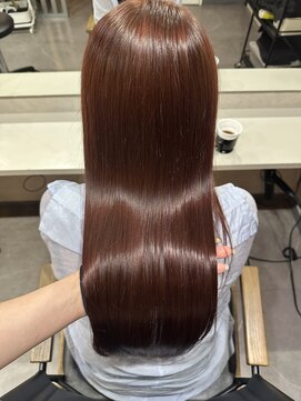 シアン(CYAN) 【髪質改善カラー】ピンクブラウン