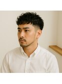 ツーブロックメンズパーマ　20代 30代 40代 50代 60代 学割