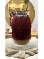 パラゴ(PARAGO.)&nbsp;ブリーチありワインレッド♪