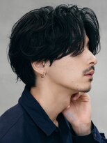フィフスパーク(fifth PARK) 渋谷フェザーパーマセンターパートニュアンスパーマメンズカット