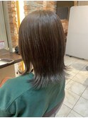髪質改善/顔周りレイヤーカット/グレージュ[千葉/千葉駅]