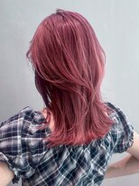 アルバム 渋谷パルコ(ALBUM)&nbsp;韓国ヘアロングダブルカラー顔周りレイヤー_ba570621