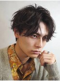 シャドウパーマ/フェザーパーマメンズパーマ/ツイストスパイラル