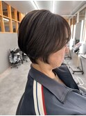 簡単スタイリング！トップふんわり大人ショートでおしゃれに！