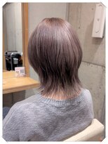 エクラヘアーズボウグループ(eclat hair’s BEAU group)&nbsp;【透明感★】ネオウルフボブ×ミルクティーグレージュカラー